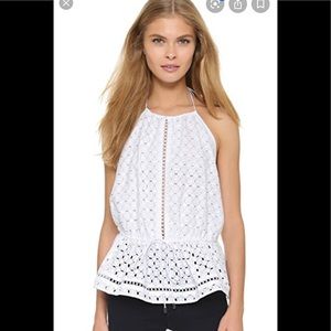 ZIMMERMAN “Ryker Broderie Anglaise” Eyelet Top 2